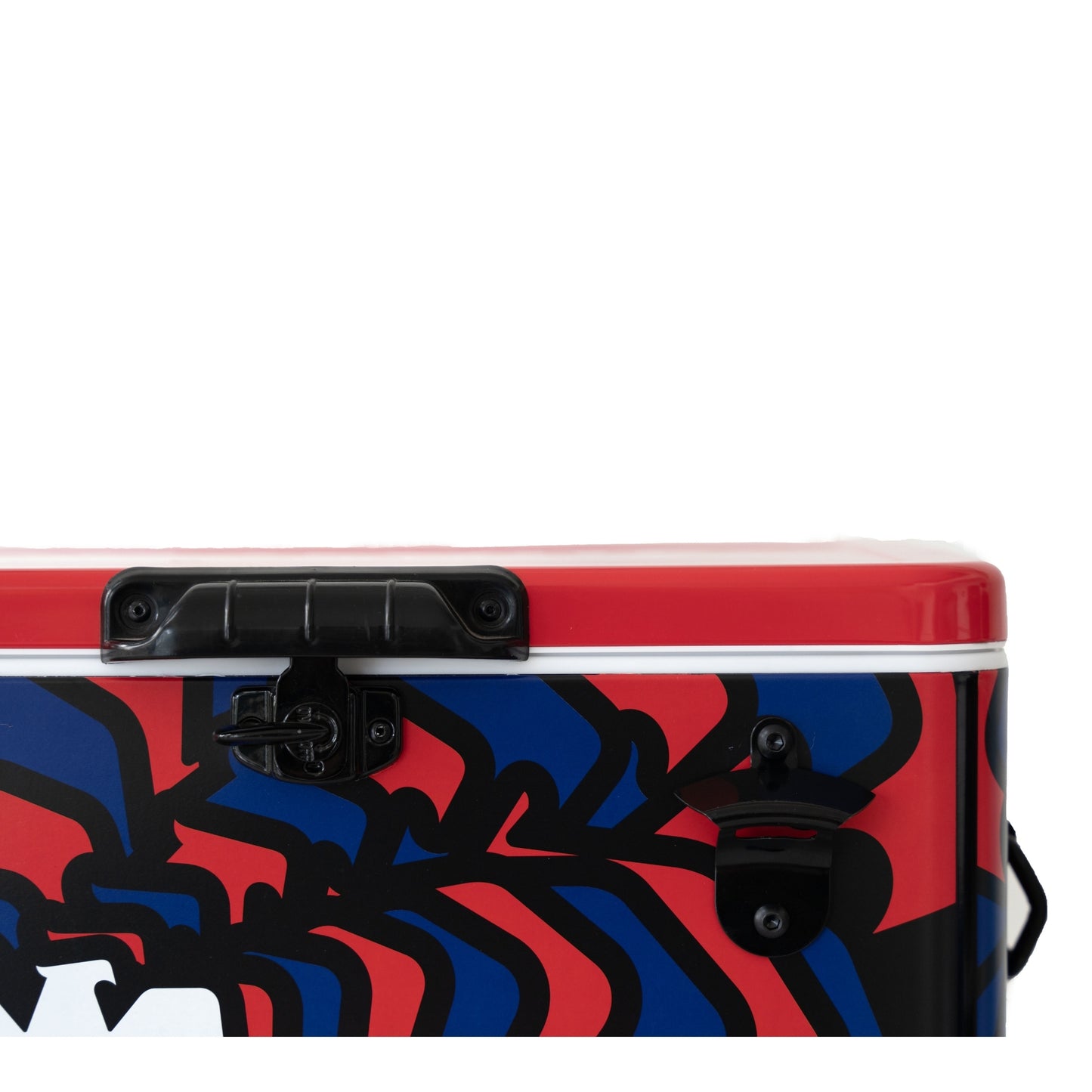 Hielera Tecate Retro 30L Roja y Azul | Cooler Cervecero