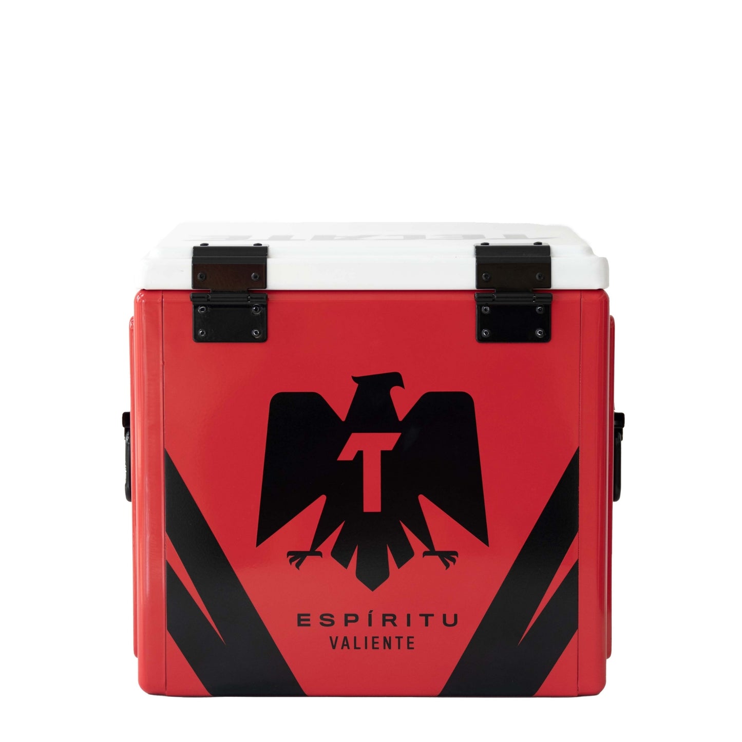 Hielera Metálica Tecate 15L Roja para Cerveza y Fiesta