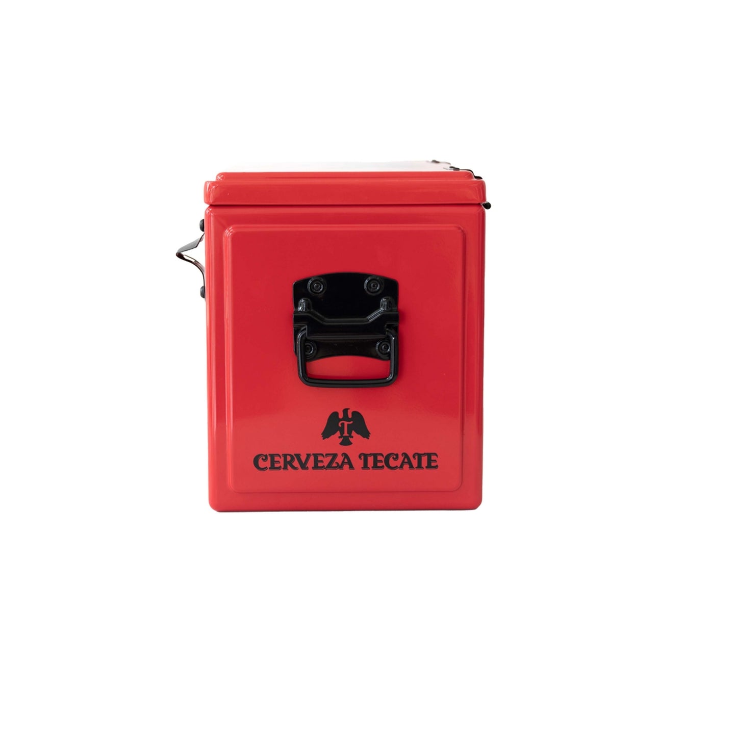 Hielera Metálica Tecate 15L Roja para Cervezas