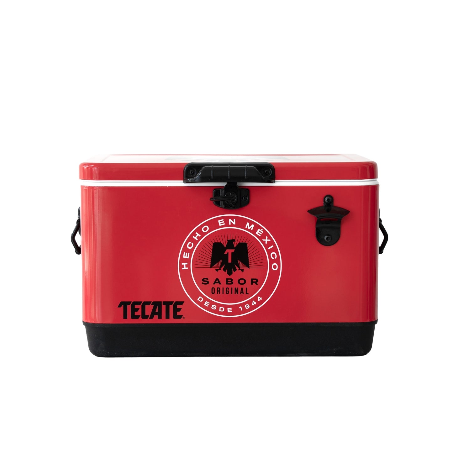 Hielera Tecate Rojo Premium 30L para Cerveza y Fiesta