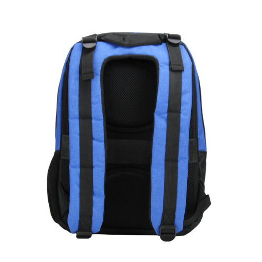 MOCHILA CON BOCINA Y LUZ LED AZUL/NEGRO EDICIÓN TECATE LIGHT