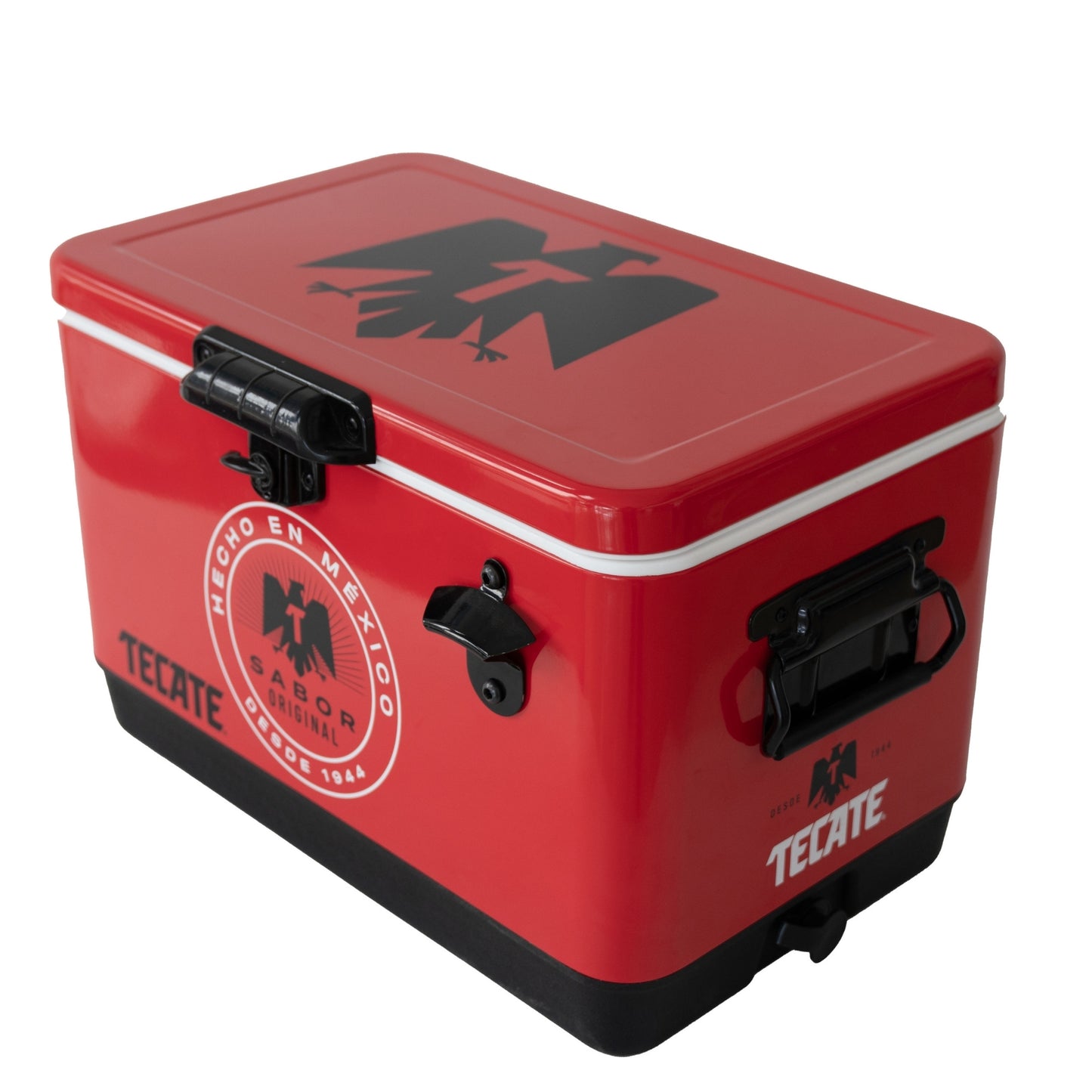 Hielera Tecate Rojo Premium 30L para Cerveza y Fiesta