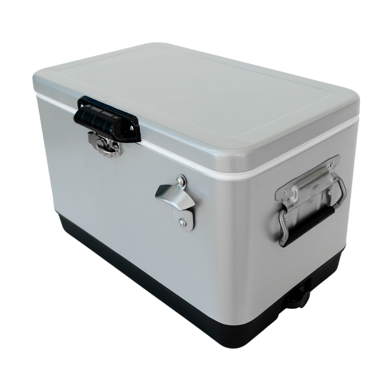 Hielera Metálica 30 Litros 36 Latas Duradera