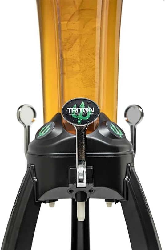 Dispensador de Cerveza Triton Sky 5L con Doble Grifo e ICE Pitcher | Caja de 5 Tritones