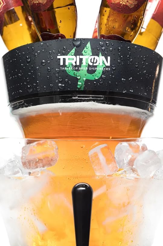 Dispensador de Cerveza Triton Ice 4L con Hielera Externa y Doble Grifo |
