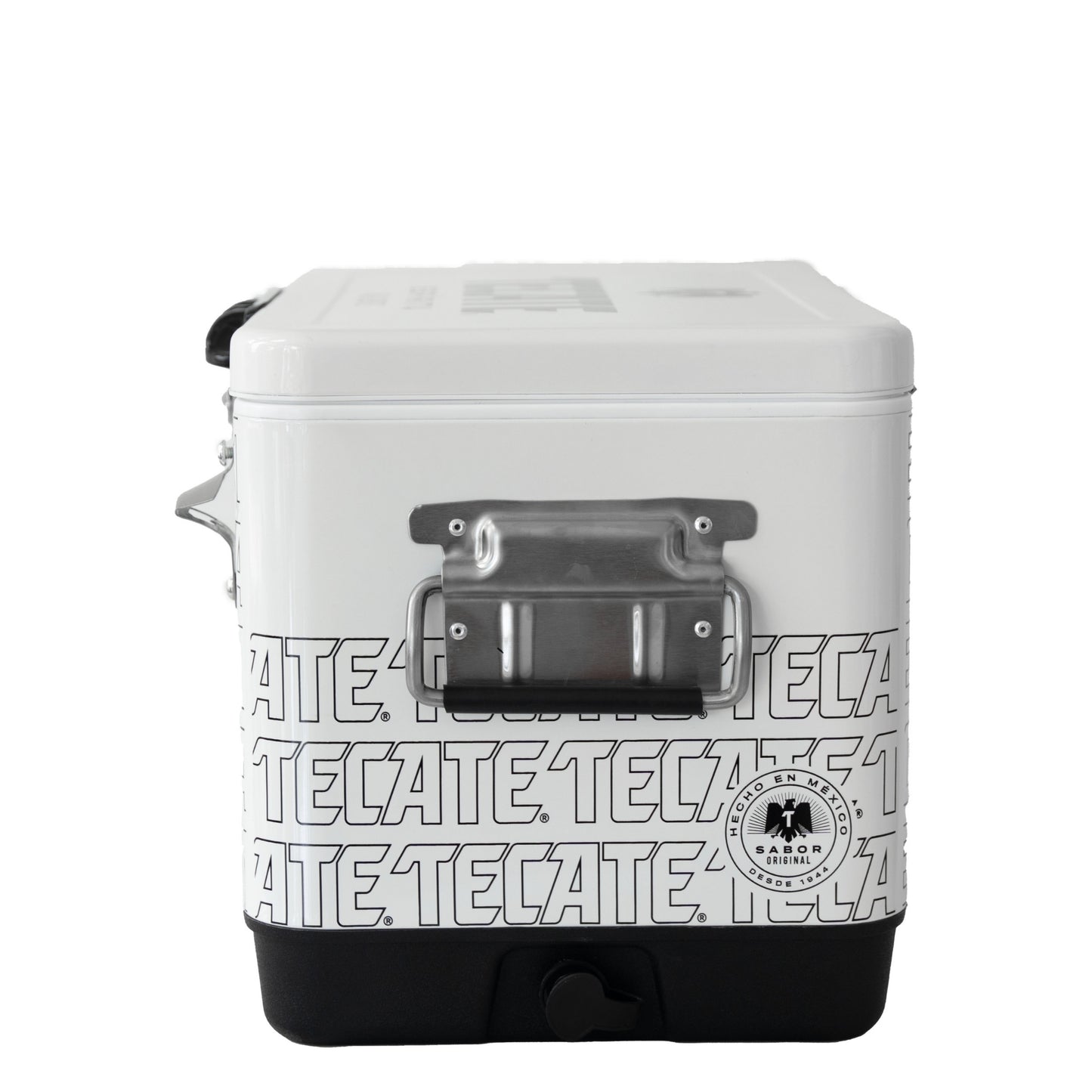 Hielera Tecate Blanca 30L con Destapador | Cooler para Cerveza