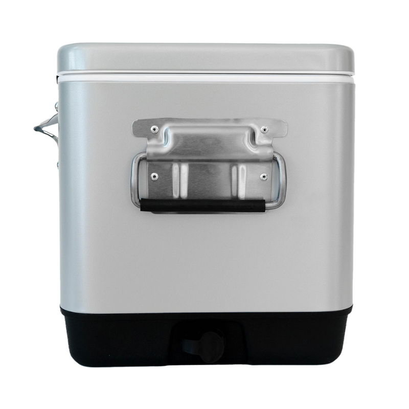 Hielera Metálica 30 Litros 36 Latas Duradera