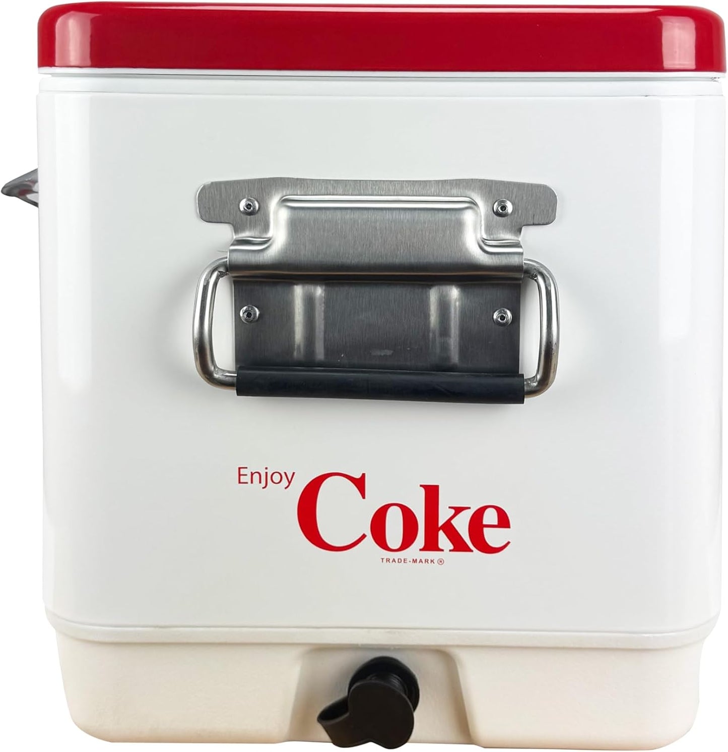 Hielera Coca-Cola CLÁSICA 30L Blanco/Rojo