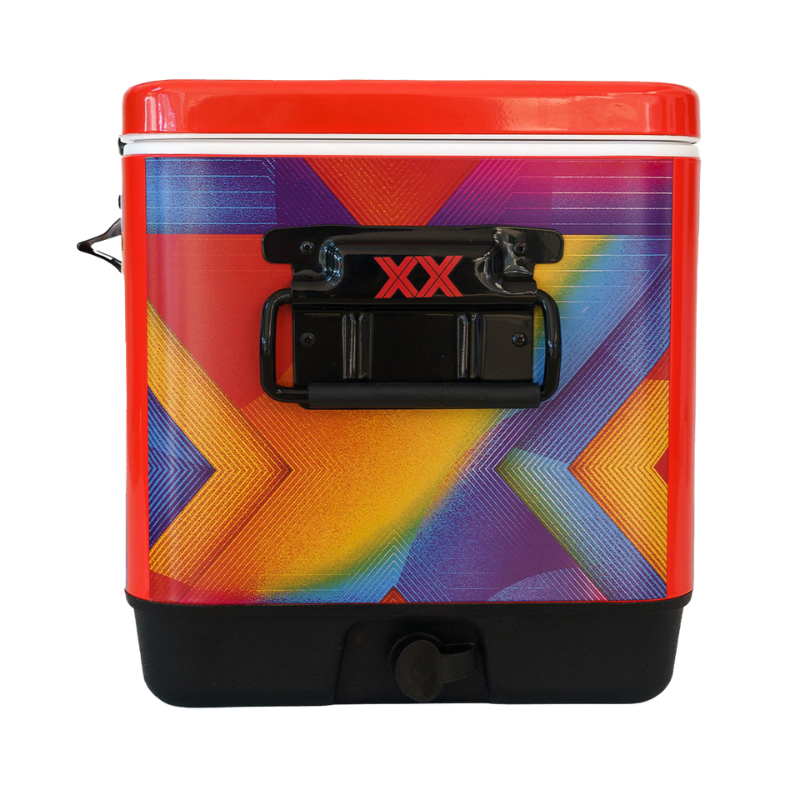 Hielera Metálica Dos Equis Edición Especial 30 Litros / Hasta 36 Latas