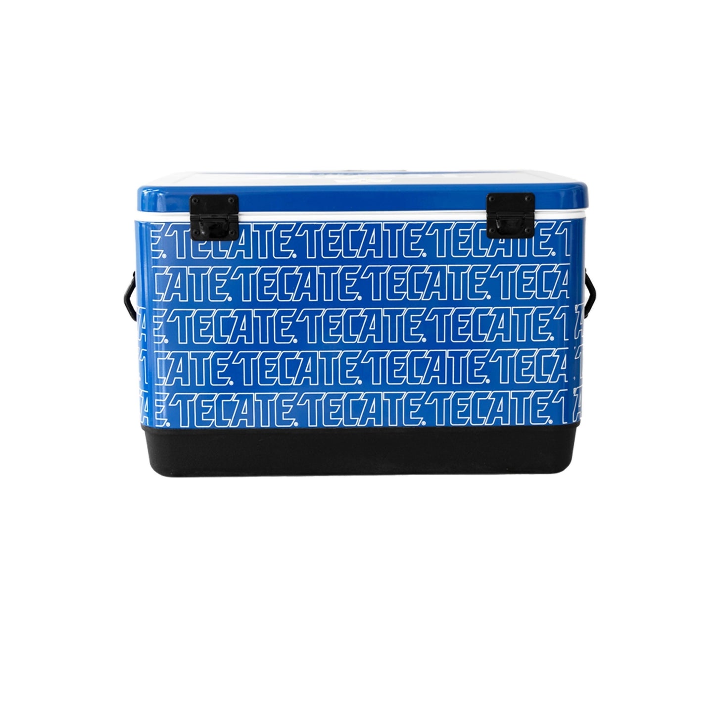 Hielera Metálica Tecate 30L Azul con Destapador Integrado