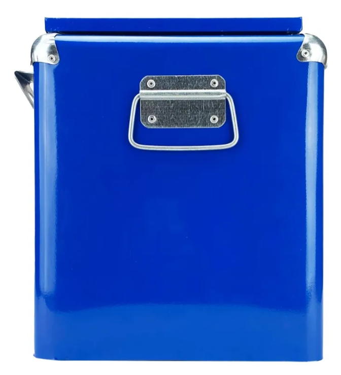Hielera Metálica Bud Light 15L | Nevera Portátil Vintage para 18 Latas