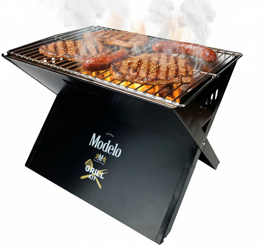 Asador Portátil Carbón Plegable Camping Grupo Modelo